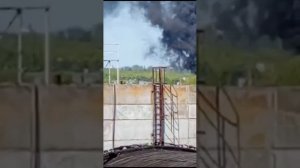 Пожар на  заводе город Новочебоксарск.