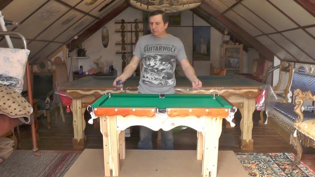 как сделать бильярд  детский бильярдный стол