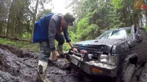 Off-road. Nissan Datsun
