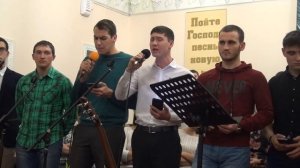 НА ГОЛГОФУ ВЕДИ МЕНЯ СНОВА - исп. молодежь Церкви ЕХБ г. Минусинска .