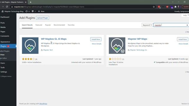 Mapster WP Maps - Installation смотреть онлайн