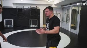 ПЕРЕВОД. Вольная борьба. Перевод рывком за руку. Перевод в ПАРТЕР. О СПОРТ
