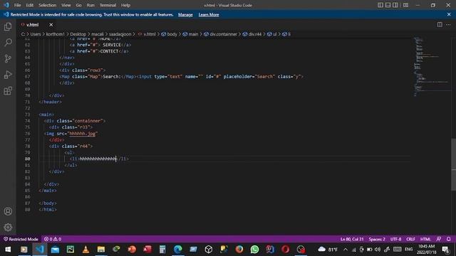Learn HTML , CSS And BOOTSTRAP Only 1 Hour And 14 minutes Crash Course Afsomali смотреть онлайн