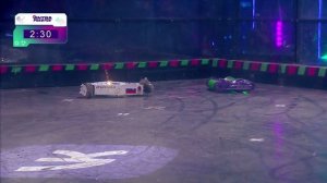 «Sinus» против «Iron Scrap»: второй этап «Битвы роботов» в озвучке Yuri The Professional