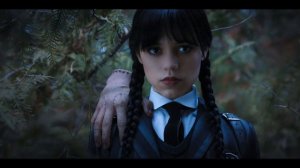 wednesday addams paint it black cello