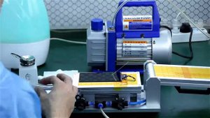 Ламинатор для нанесения OCA клея 1016 см пленки или поляризационной пленки на дисплей без вакуума,