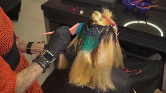 Изобразительное искусство на волосах | COLOR PRN смотреть онлайн