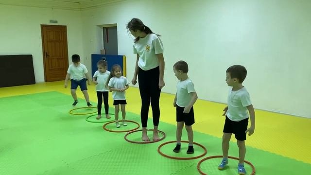 Центр ОФП Челябинск. Занятие с детьми 5-7 лет.
