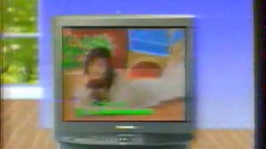 реклама старого ЭЛТ телевизора Панасоник