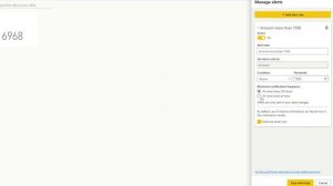 Data Alert in power BI | How to set data alert in power BI with Power Automate