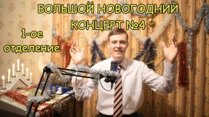 БОЛЬШОЙ НОВОГОДНИЙ КОНЦЕРТ №4 подписчиков канала ♫ Первое отделение ♫