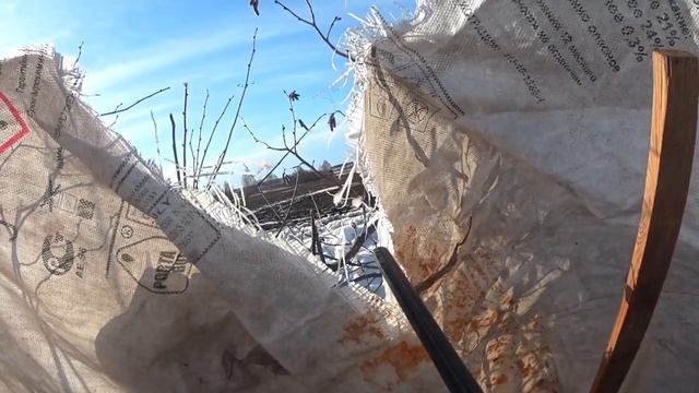 Охота на гуся весна 2022 год,стрельба с скрадка по снегу... смотреть онлайн