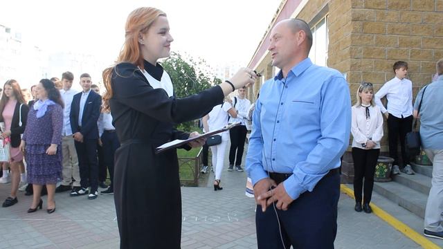 Выпускная линейка СШ 40 им. В. И. Кремко г.Гродно  25.05.2023