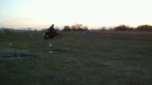 Мотоцикл Иж-56. Осенние покатушки.