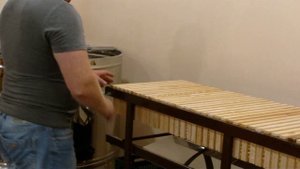Стол под линию для распечатки  соторамок