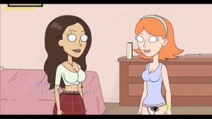 Rick and Morty  A Way Back Home [v2.1] #15 Two girls and one cucumber