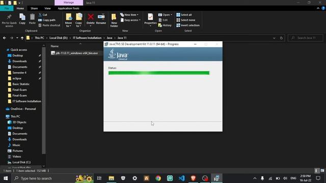 How to Install Java 11 (Version 11.0.11)