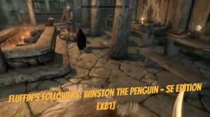 Skyrim Xbox One Mods|Fluffin's Followers: Winston The Penguin - SE Edition [XB1]