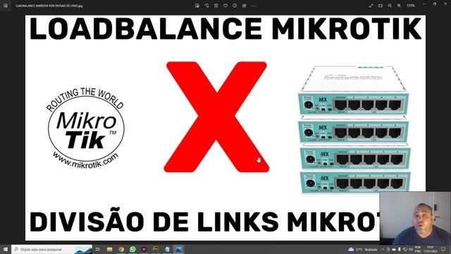 LOADBALANCE MIKROTIK E DIVISÃO DE LINKS SAO 2 COISAS DIFERENTES, ATENÇÃO PARA VOCE ENTENDER