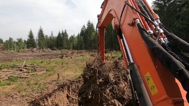 Корчёвка пней|планировка участка|как освободить участок от корней и пней