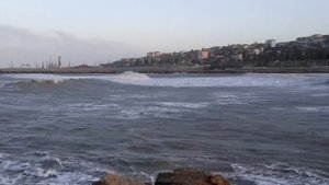 как ведет себя Каспийское море в октябре, погода в Дагестане осень, стоит ехать на море в это врем