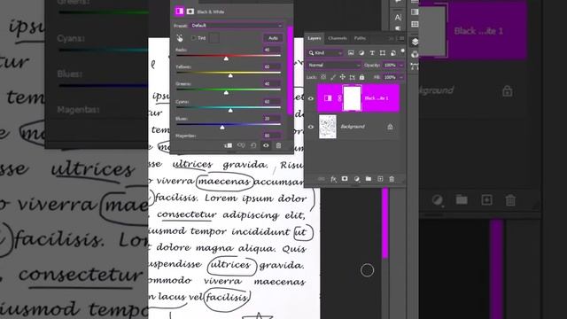 Clean up Extra Notes - Photoshop Trick