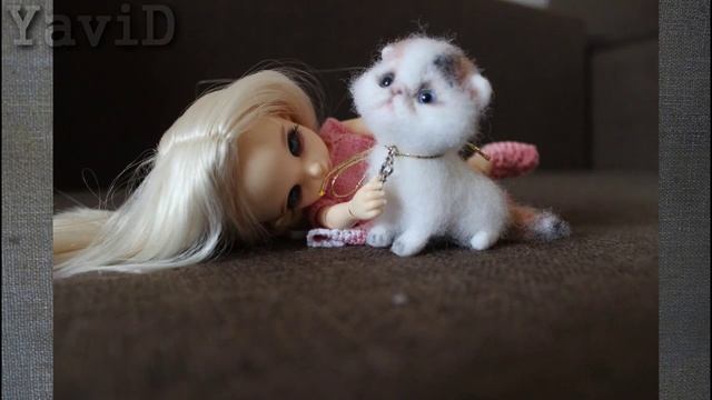 Валяние Персидский котёнок