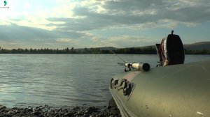 Щука на воблер. Рыбалка с лодки. Прогулка по реке Туба.mp4