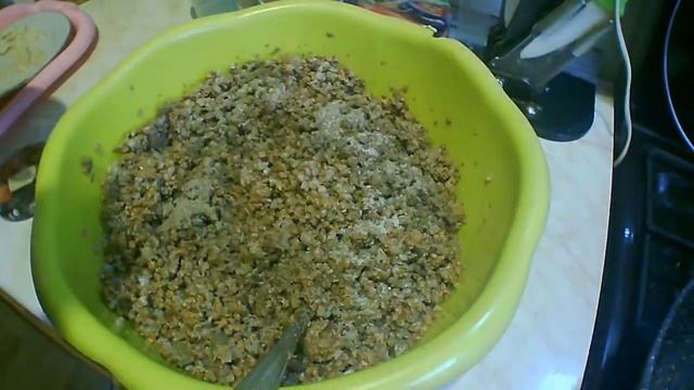 КОЛБАСА ГРЕЧНЕВАЯ С КУРИНОЙ ПЕЧЕНЬЮ