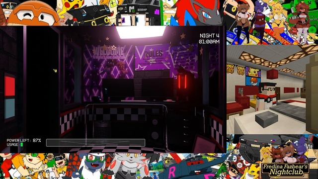 Five Nights in Anime 3D Fredina Nightclub X Minecraft Part 4 смотреть онлайн