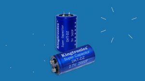 Kingtronics Kt Standard coin-type, Radial type, Snap-in type, Screw Type terminals Super Capacitors