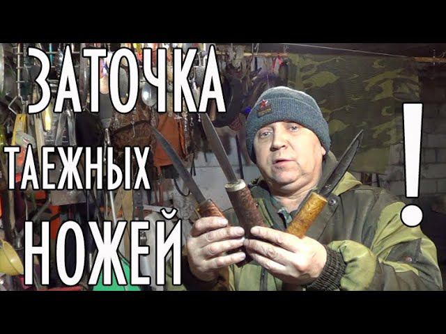 Заточка таежных ножей, 4 практичных способа #домавместе
