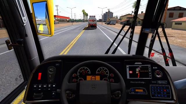 ETS2 Ônibus: G7 Facelift 1200 Volvo 6X2 V 1.34x By: Fabio Conter Mapa EBR