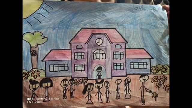 Hasil Karya Melengkapi dan Mewarnai Gambar Kelas 3B SD Yos Sudarso Subang