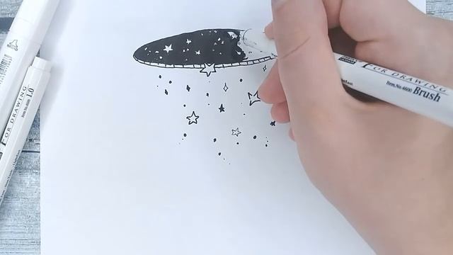 КРАСИВЫЕ ИДЕИ ДЛЯ СРИСОВОК | Рисовать ЛЕГКО #7 смотреть онлайн