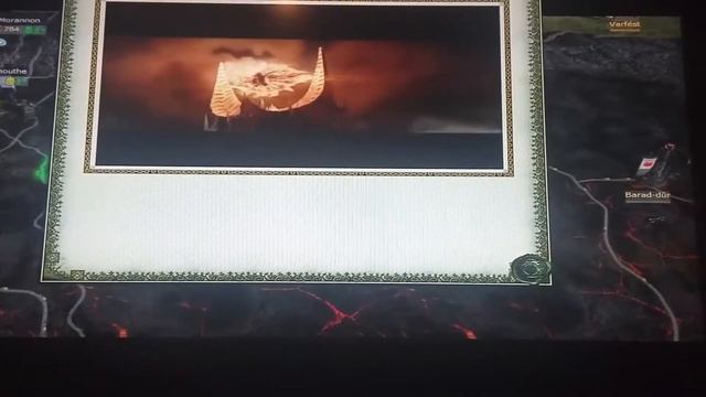 What happens when you destroy the One Ring (Third Age Total War Divide and Conquer)