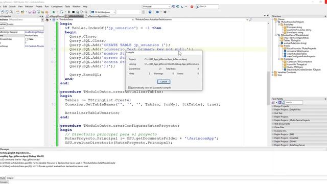 Delphi de Cero a Experto Clase 008 Crear y Actualizar Tablas de la Base de Datos смотреть онлайн