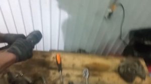 Снятие редуктора