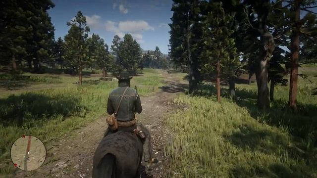 Red Dead Redemption 2 - ПОймать чёрного жеребца