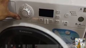 ضبط المصانع غسالات اريستون مع تست مود وتحديد اعطال غسالات اريستون Factory settings washer Ariston