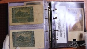 Обзор банкноты 500 злотых 1940 года и обзор всей линейки злотых эмиссионного банка в Польше