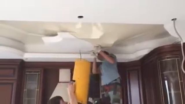 Натяжной потолок. За один день смотреть онлайн