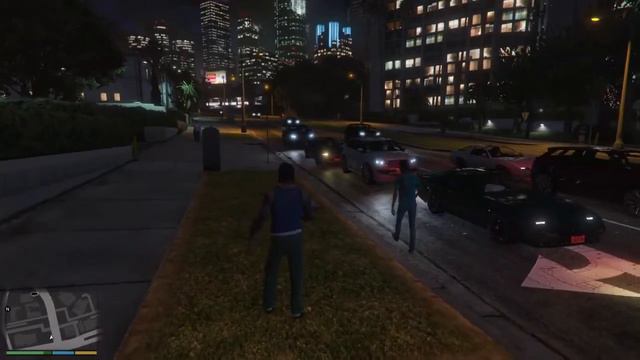 Grand Theft Auto V Слежка за NPC смотреть онлайн