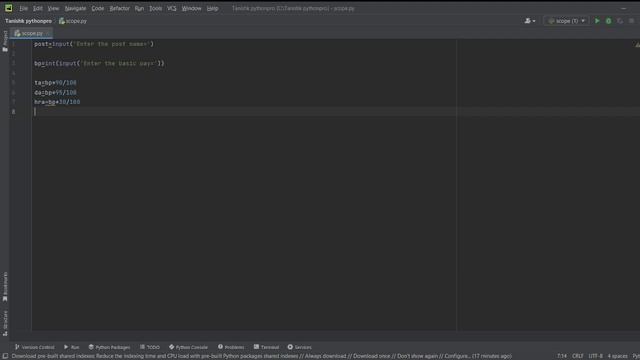 WAP To  Create A Post coding with #python #pythonprogramming ||#pythontutorial VERY EASY LEARN ||