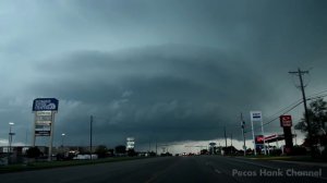Tornado Surprise & Monster Hail from Creepy Texas Thunderstorms - VLOG3