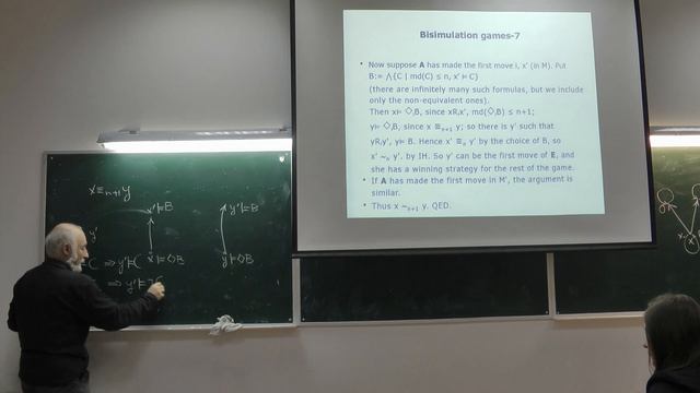 Валентин Борисович Шехтман // Бисимуляционные игры и их применение в модальной логике. (18.10.2019) смотреть онлайн