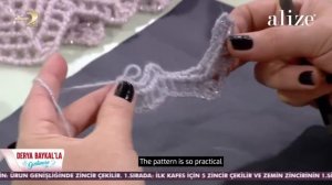 Zikzak Desenli Yelek Çalışmasının Detayları - Zig Zag Stitch Crochet Work Vest Tutorial