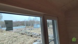 Одноэтажный недорогой каркасный дом 8×9 м.