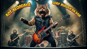 Песня кота Леопольда Зову мышей на бой (Power Metal AI Cover)