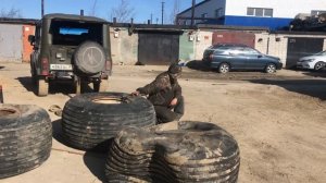 разбортировали колесо Трэкол